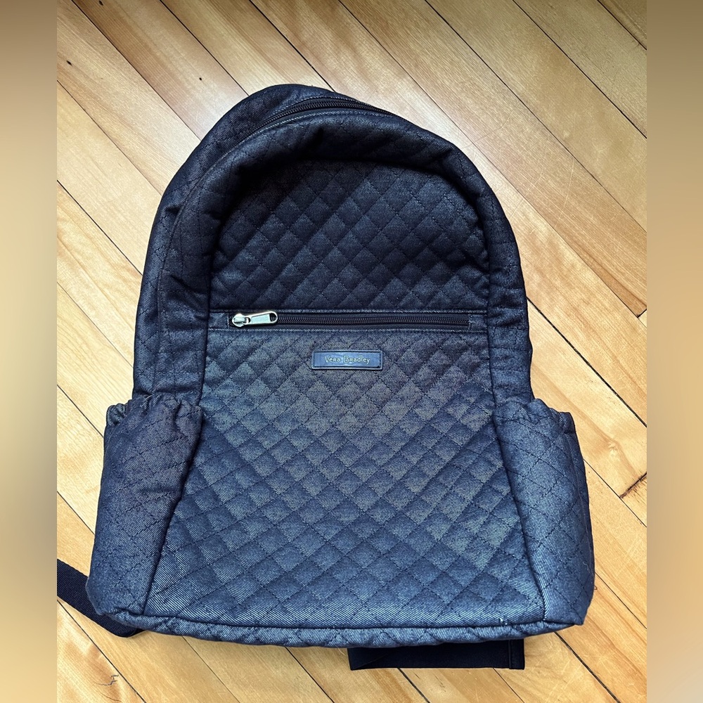 Vera Bradley Denim Navy Backpack